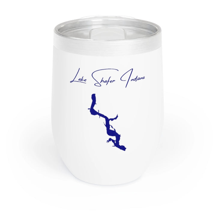 Indiana  Lake  Shafer  Wine  Tumbler  front  position  view  from  front  white.webp