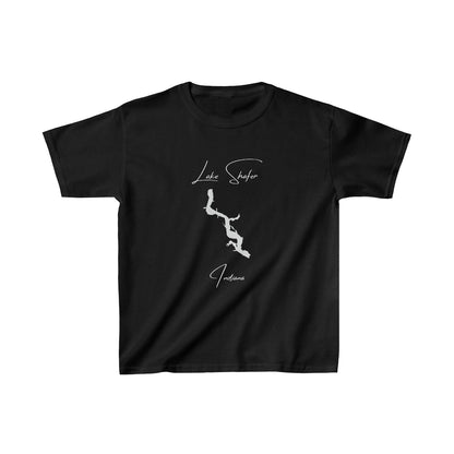 Indiana  Lake  Shafer  Youth  T-shirt  front  position  view  from  front  black.webp