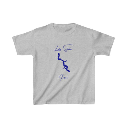 Indiana  Lake  Shafer  Youth  T-shirt  front  position  view  from  front  sport  grey.webp