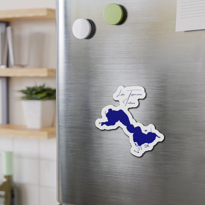 Indiana  Lake  Tippecanoe  Die  Cut  Magnet  front  position  view  from  context-2  4  x  4.webp