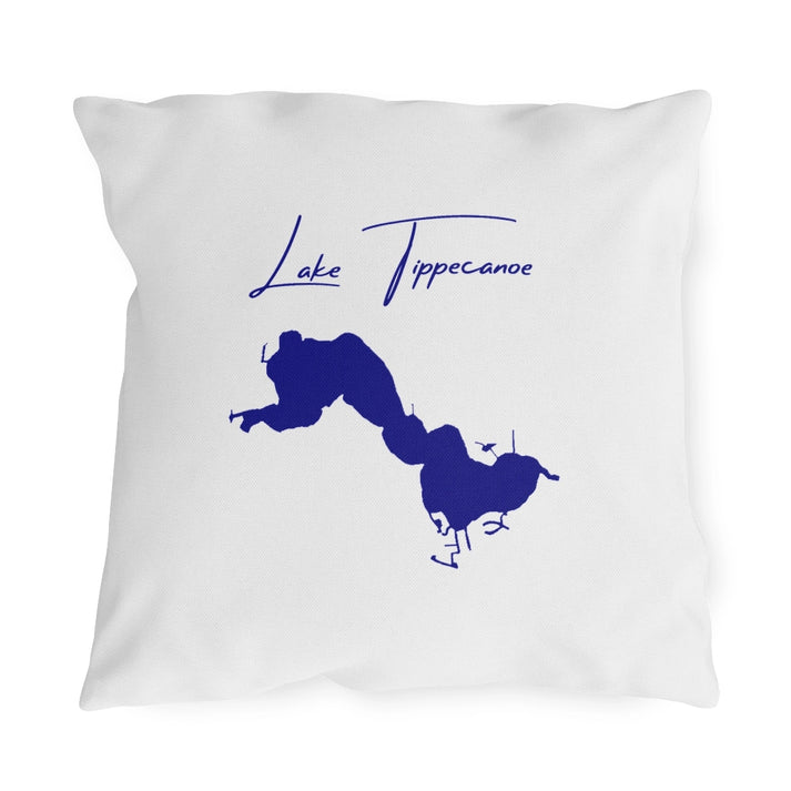 Indiana  Lake  Tippecanoe  Outdoor  Pillow  front  position  view  from  front  18  x  18.webp