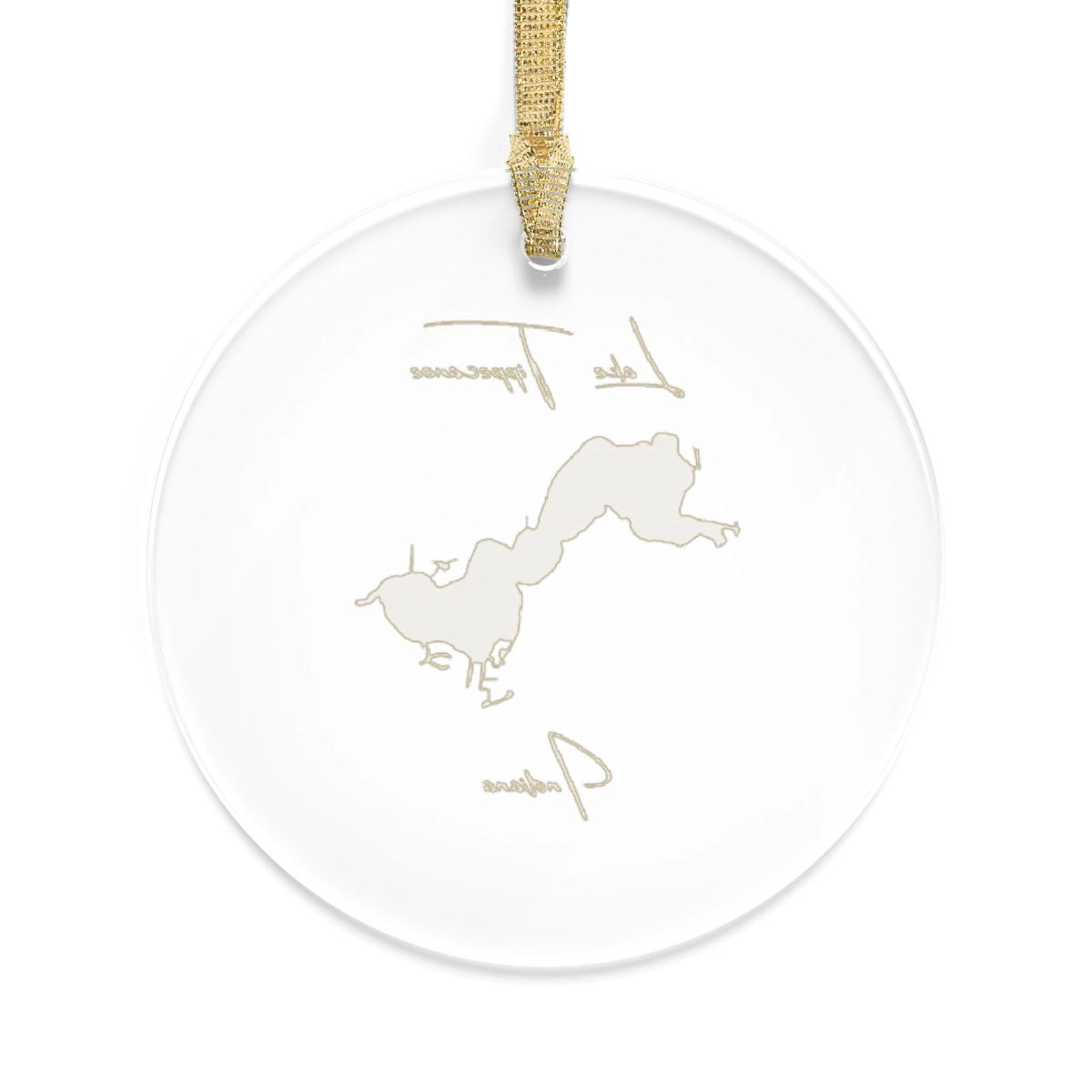 Indiana  Lake  Tippecanoe  Tree  Ornament  other  position  view  from  back  round.webp