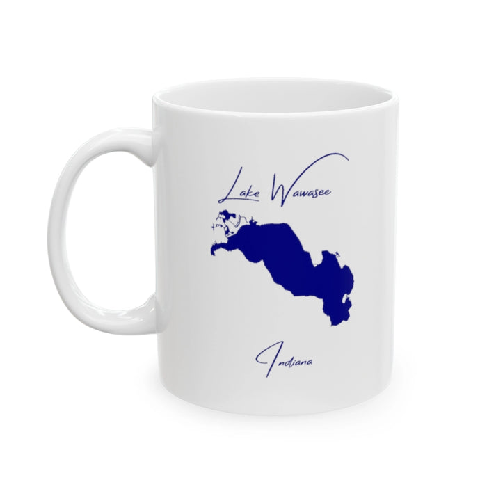 Indiana  Lake  Wawasee  Ceramic  Mug  other  position  view  from  left  11oz.webp