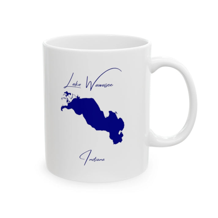 Indiana  Lake  Wawasee  Ceramic  Mug  other  position  view  from  right  11oz.webp