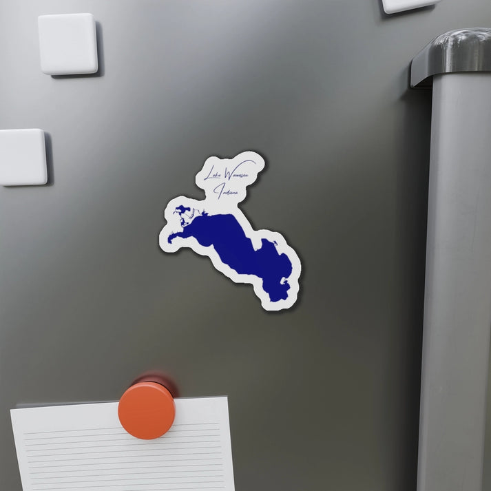 Indiana  Lake  Wawasee  Die  Cut  Magnet  front  position  view  from  context-1  4  x  4.webp