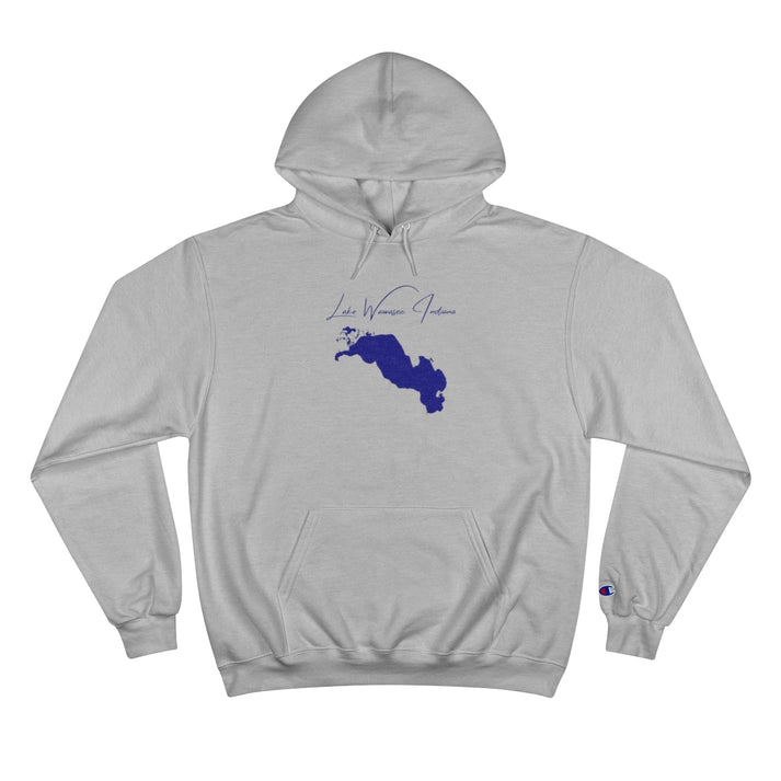 Indiana  Lake  Wawasee  Hoodie  front  position  view  from  front  light  steel.webp
