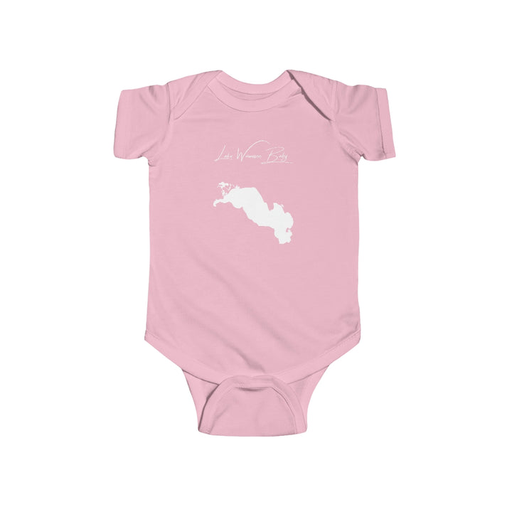 Indiana  Lake  Wawasee  Onesie  front  position  view  from  front  pink.webp