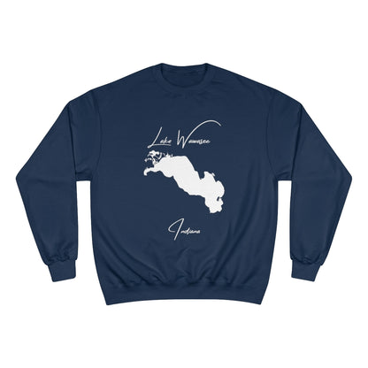 Indiana  Lake  Wawasee  Sweatshirt  front  position  view  from  front  navy.webp