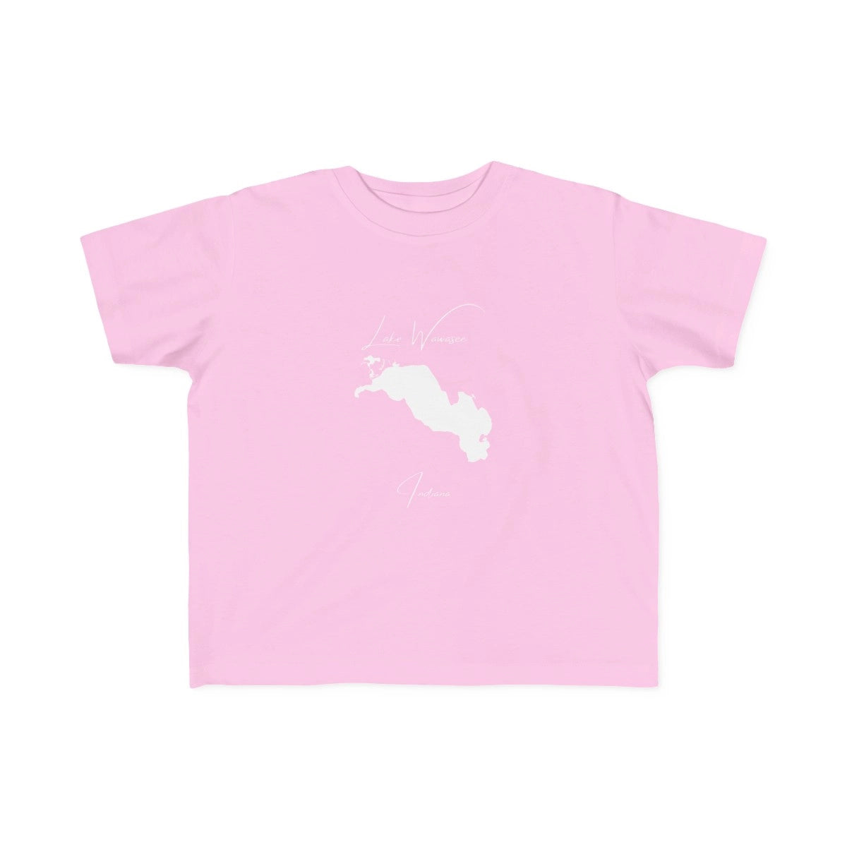 Indiana  Lake  Wawasee  Toddler  T-shirt  front  position  view  from  front  pink.webp