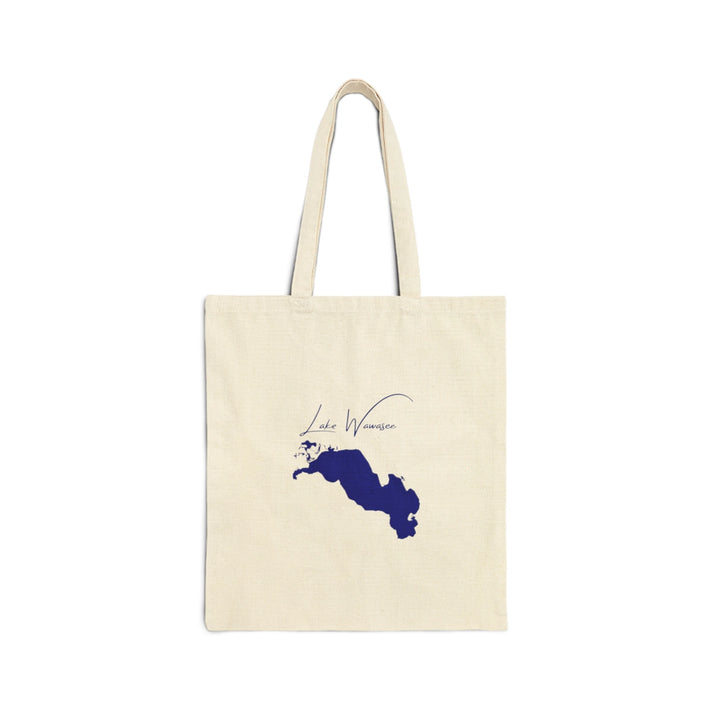 Indiana  Lake  Wawasee  Tote  Bag  front  position  view  from  front  15  x  16.webp