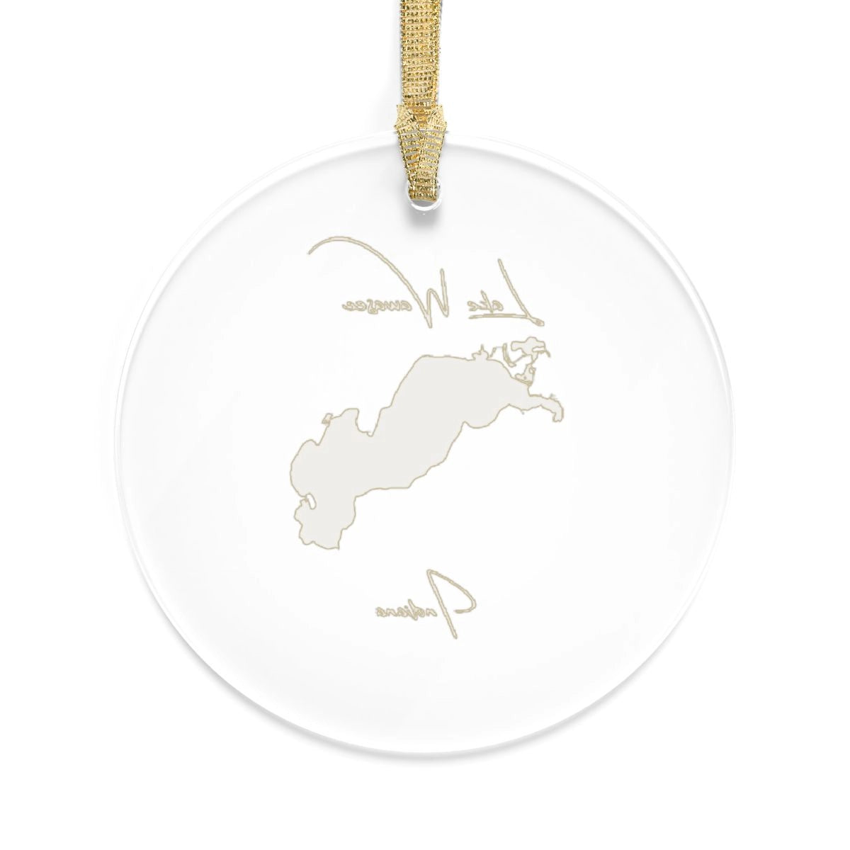 Indiana  Lake  Wawasee  Tree  Ornament  other  position  view  from  back  round.webp