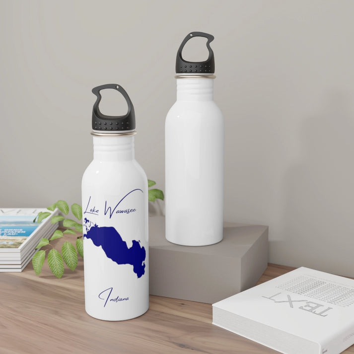 Indiana  Lake  Wawasee  Water  bottle  other  position  view  from  context-2  white.webp