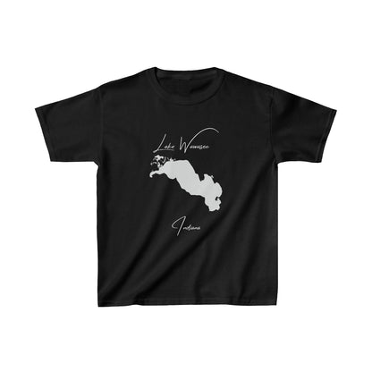 Indiana  Lake  Wawasee  Youth  T-shirt  front  position  view  from  front  black.webp