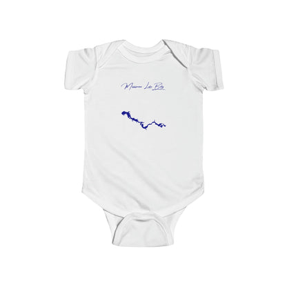 Indiana  Mississinewa  Lake  Onesie  front  position  view  from  front  white.webp