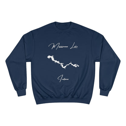 Indiana  Mississinewa  Lake  Sweatshirt  front  position  view  from  front  navy.webp