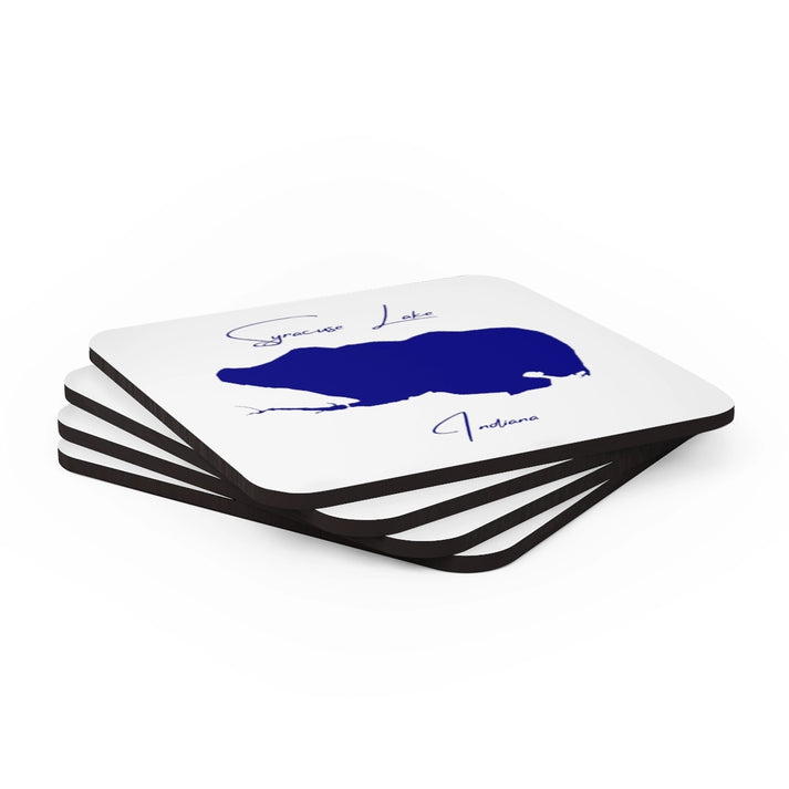 Indiana  Syracuse  Lake  Coaster  Set  front  position  view  from  stacked  3.75  x  3.75.webp