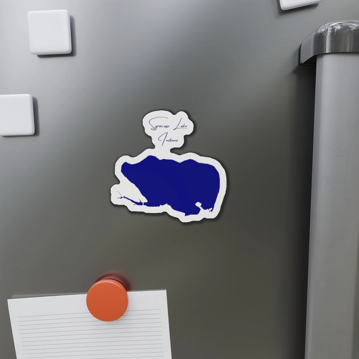 Indiana  Syracuse  Lake  Die  Cut  Magnet  front  position  view  from  context-1  4  x  4.webp