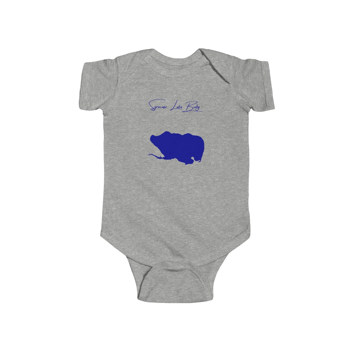 Indiana  Syracuse  Lake  Onesie  front  position  view  from  front  heather.webp