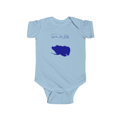Indiana  Syracuse  Lake  Onesie  front  position  view  from  front  light  blue.webp