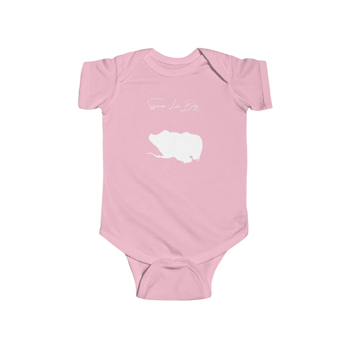 Indiana  Syracuse  Lake  Onesie  front  position  view  from  front  pink.webp