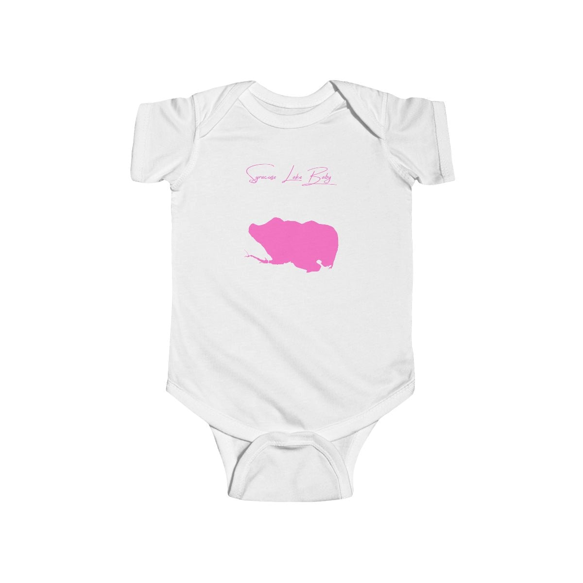 Indiana  Syracuse  Lake  Onesie  front  position  view  from  front  white.webp