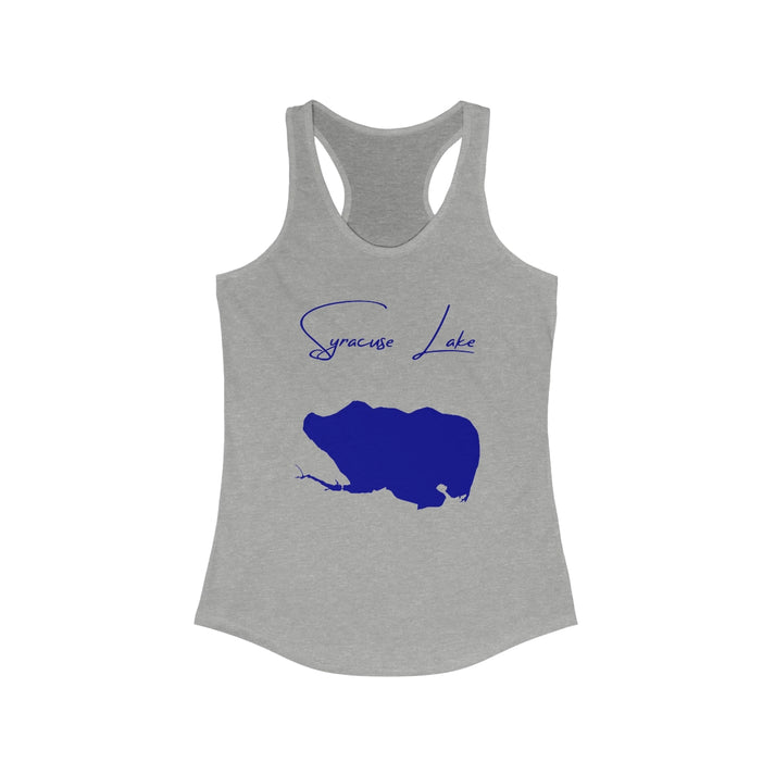 Indiana  Syracuse  Lake  Racerback-Tank  front  position  view  from  front  heather  grey.webp