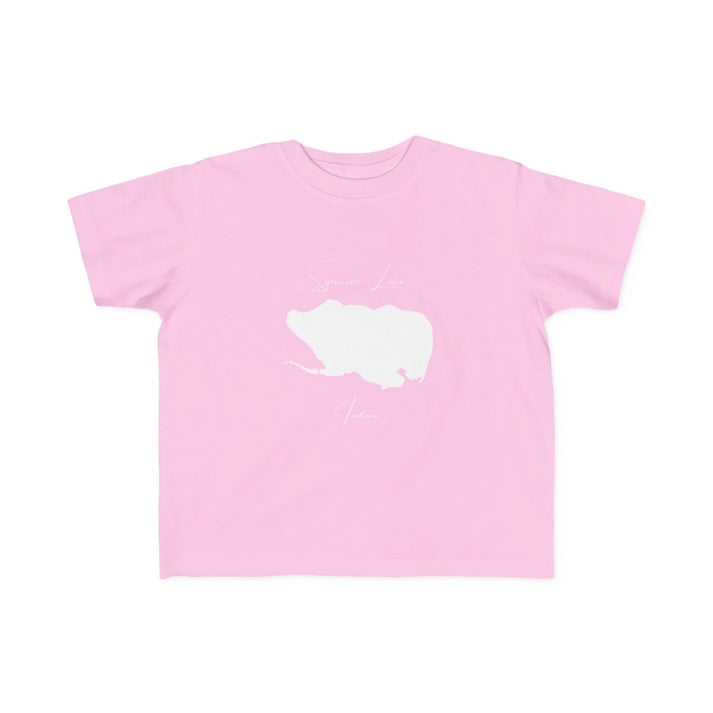 Indiana  Syracuse  Lake  Toddler  T-shirt  front  position  view  from  front  pink.webp