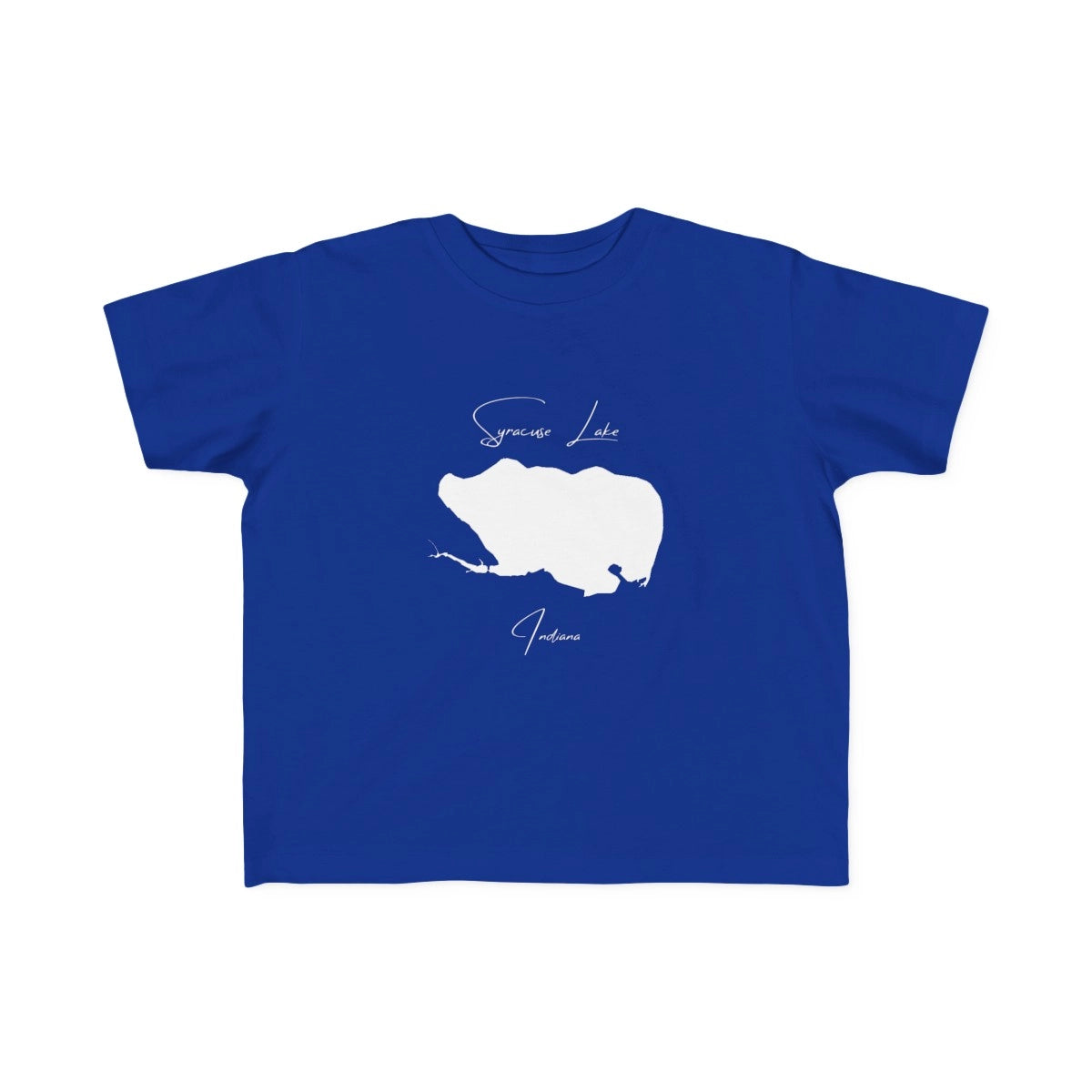 Indiana  Syracuse  Lake  Toddler  T-shirt  front  position  view  from  front  royal.webp