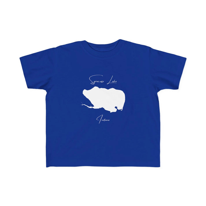 Indiana  Syracuse  Lake  Toddler  T-shirt  front  position  view  from  front  royal.webp