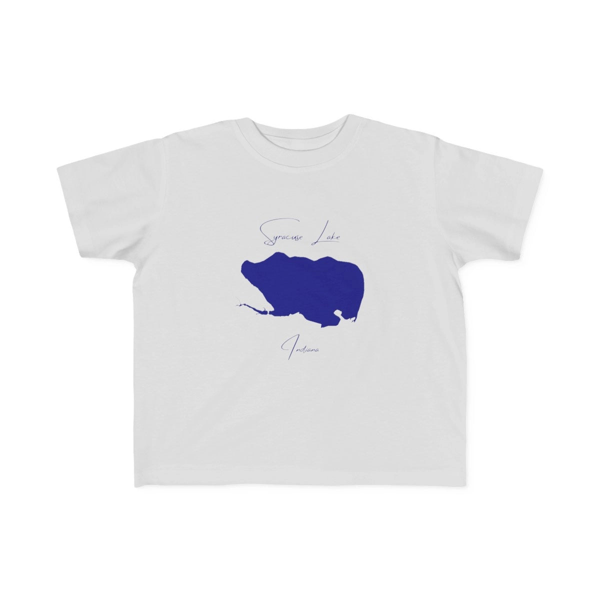 Indiana  Syracuse  Lake  Toddler  T-shirt  front  position  view  from  front  silver.webp