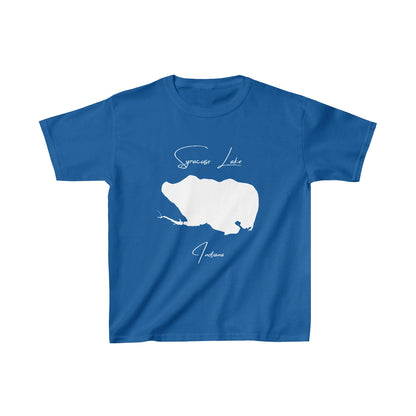 Indiana  Syracuse  Lake  Youth  T-shirt  front  position  view  from  front  royal.webp