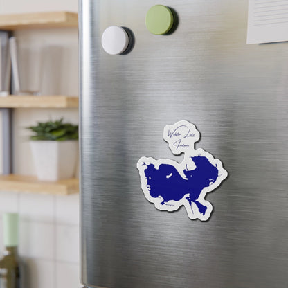 Indiana  Webster  Lake  Die  Cut  Magnet  front  position  view  from  context-2  4  x  4.webp