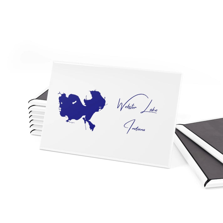 Indiana  Webster  Lake  Magnet  front  position  view  from  set  2  x  3.webp