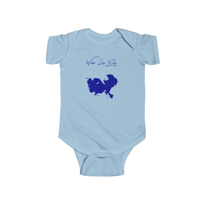 Indiana  Webster  Lake  Onesie  front  position  view  from  front  light  blue.webp