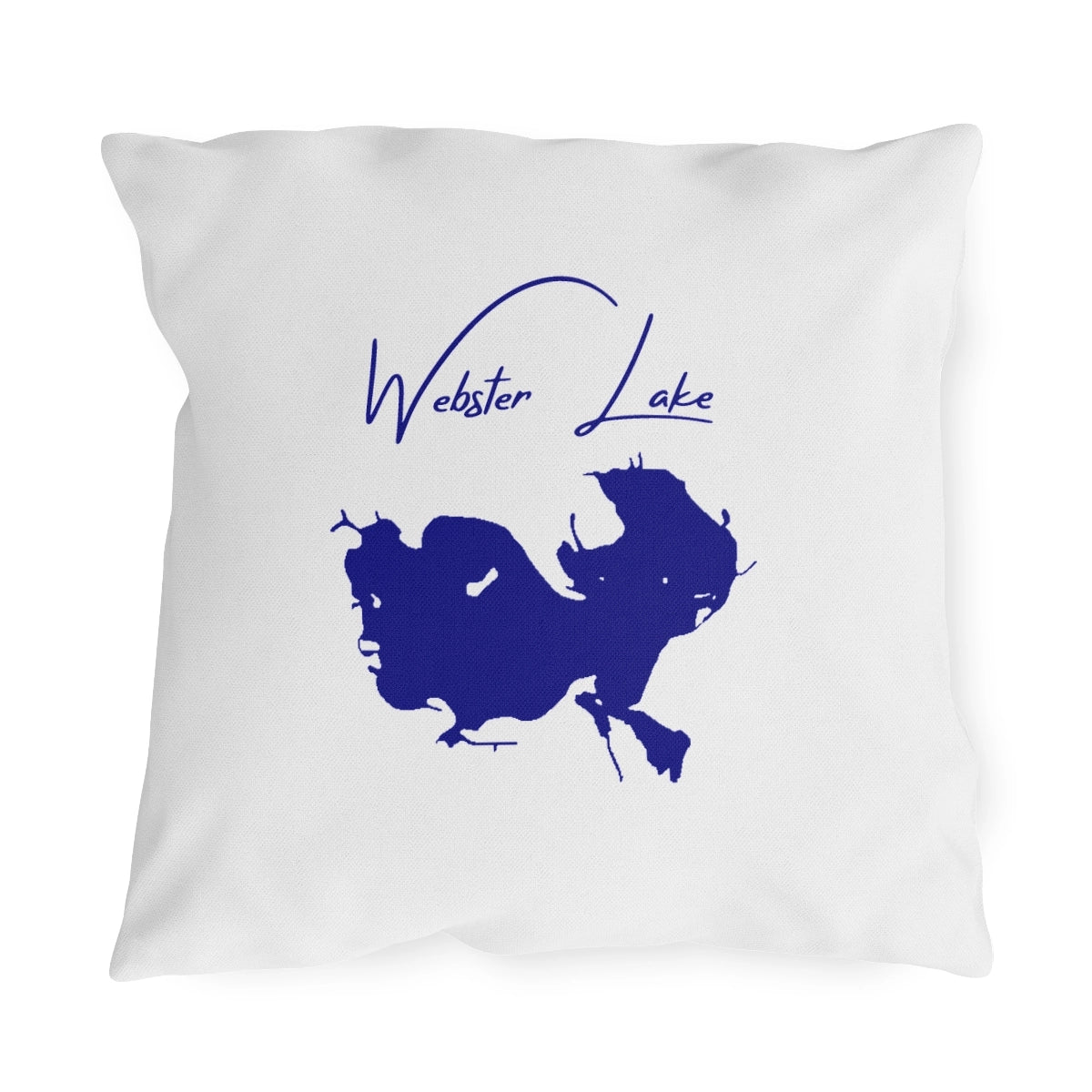 Indiana  Webster  Lake  Outdoor  Pillow  front  position  view  from  front  18  x  18.webp