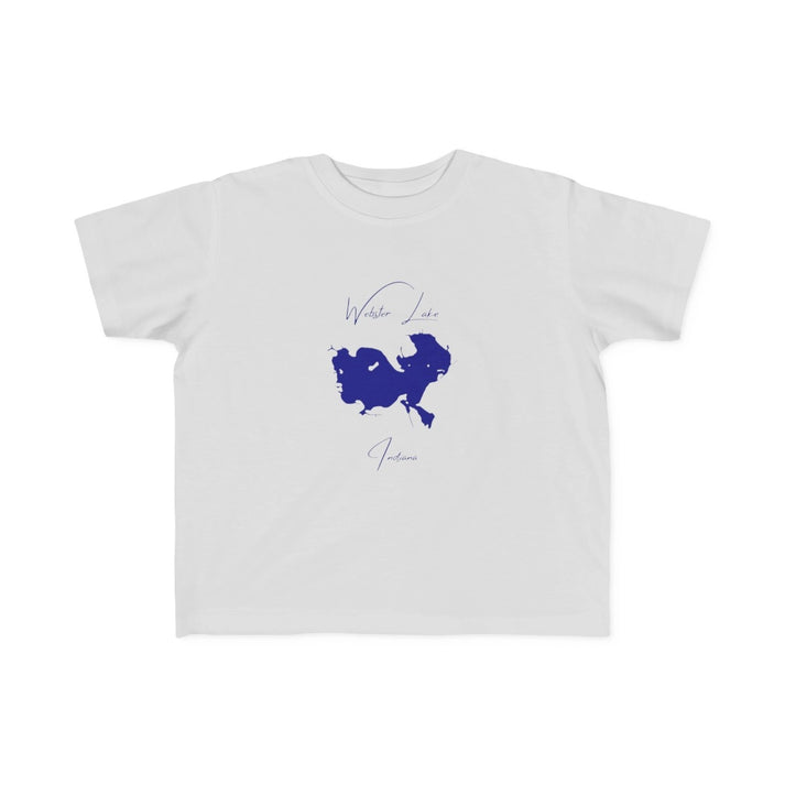 Indiana  Webster  Lake  Toddler  T-shirt  front  position  view  from  front  silver.webp