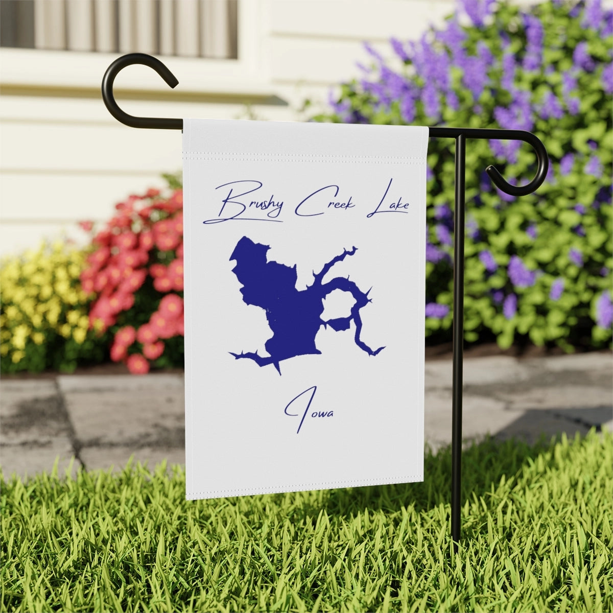 Iowa  Brushy  Creek  Lake  Garden  Banner  other  position  view  from  context-2  12''  x  18''.webp