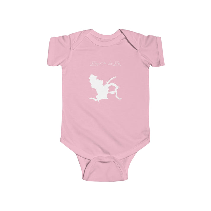 Iowa  Brushy  Creek  Lake  Onesie  front  position  view  from  front  pink.webp