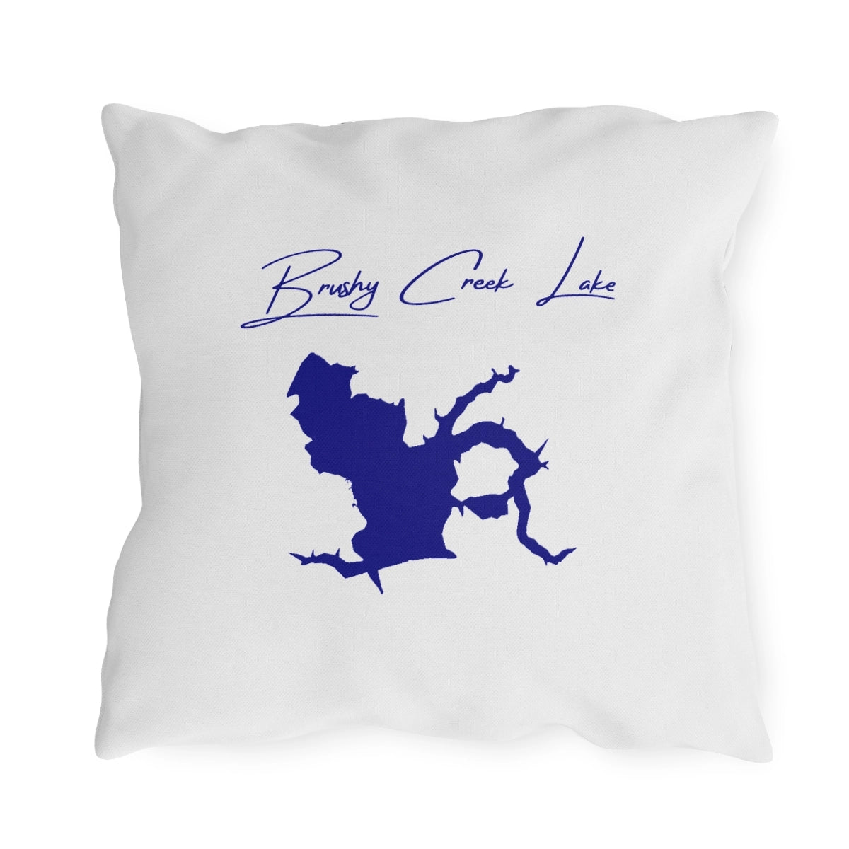 Iowa  Brushy  Creek  Lake  Outdoor  Pillow  back  position  view  from  back  18  x  18.webp