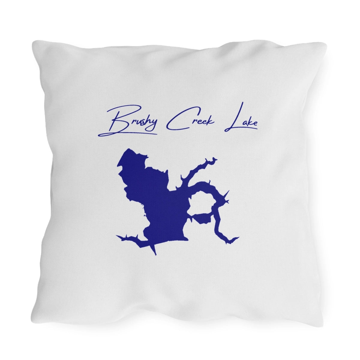 Iowa  Brushy  Creek  Lake  Outdoor  Pillow  back  position  view  from  back  20  x  20.webp