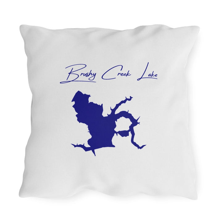 Iowa  Brushy  Creek  Lake  Outdoor  Pillow  back  position  view  from  back  20  x  20.webp