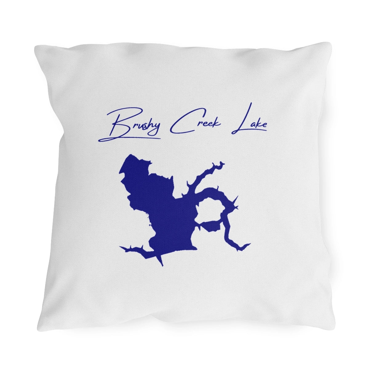 Iowa  Brushy  Creek  Lake  Outdoor  Pillow  front  position  view  from  front  18  x  18.webp