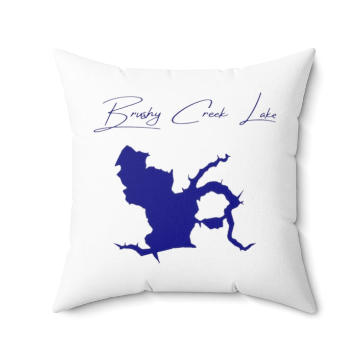 Iowa  Brushy  Creek  Lake  Pillow  front  position  view  from  front  20  x  20.webp
