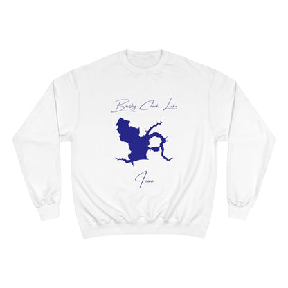 Iowa  Brushy  Creek  Lake  Sweatshirt  front  position  view  from  front  white.webp