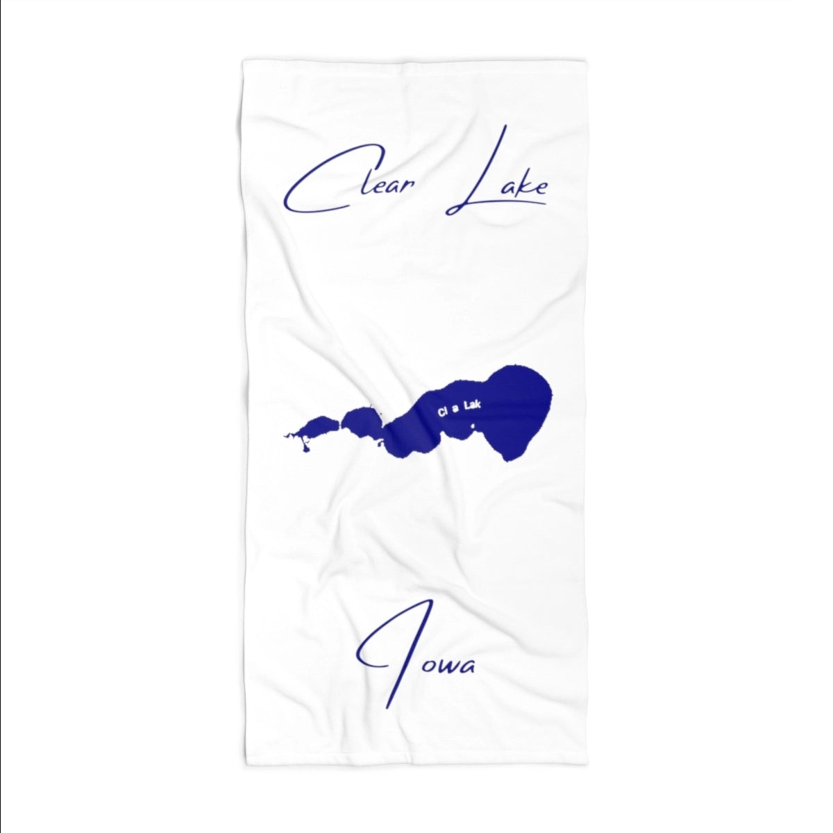 Iowa  Clear  Lake  Beach  Towel  front  position  view  from  front  36  x  72.webp