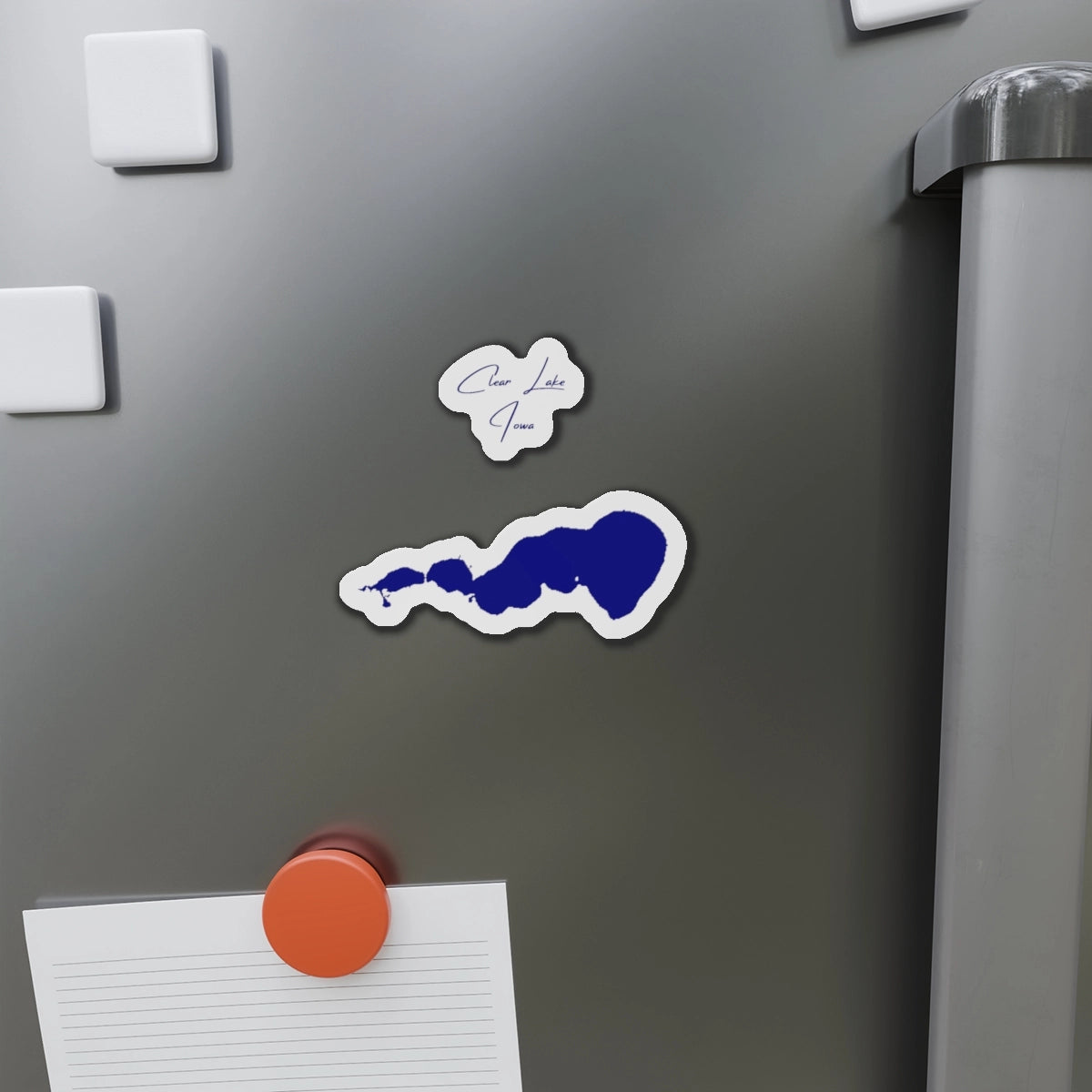 Iowa  Clear  Lake  Die  Cut  Magnet  front  position  view  from  context-1  4  x  4.webp