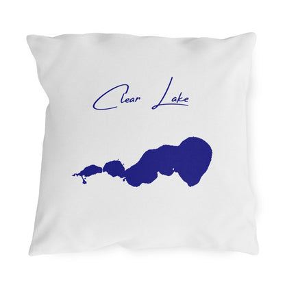 Iowa  Clear  Lake  Outdoor  Pillow  front  position  view  from  front  18  x  18.webp