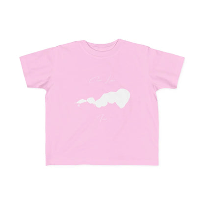 Iowa  Clear  Lake  Toddler  T-shirt  front  position  view  from  front  pink.webp
