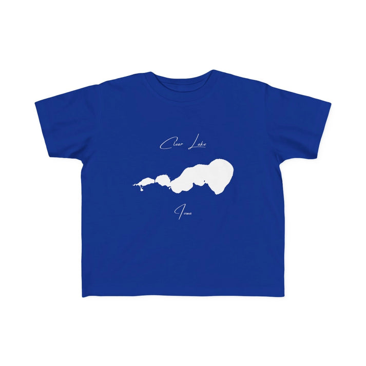 Iowa  Clear  Lake  Toddler  T-shirt  front  position  view  from  front  royal.webp