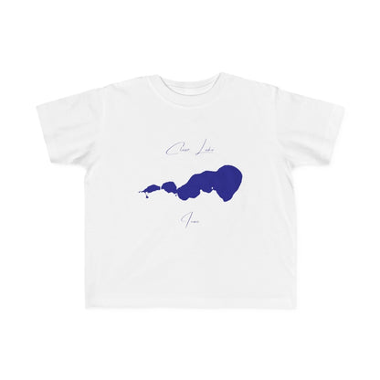 Iowa  Clear  Lake  Toddler  T-shirt  front  position  view  from  front  white.webp